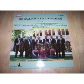 ABRD 1198 SOLOISTS OF AUSTRALIA In Concert LP Music