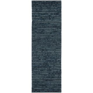 Safavieh Hand knotted Bohemian Dark Blue Wool Rug (2'6 x 6') Safavieh Runner Rugs