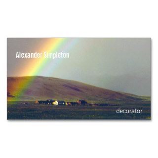 San Luis Valley After Rain Business Card