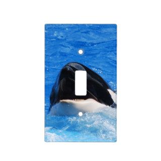 Orca Whale Light Switch Plates