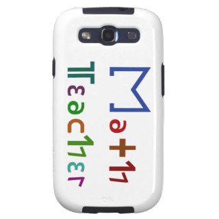 Math Teacher Galaxy S3 Case