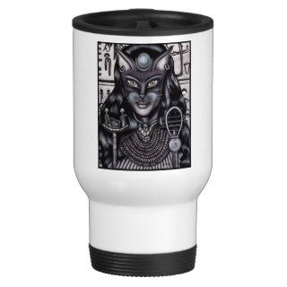 Bast Cat Goddess Egyptian Coffee Mugs