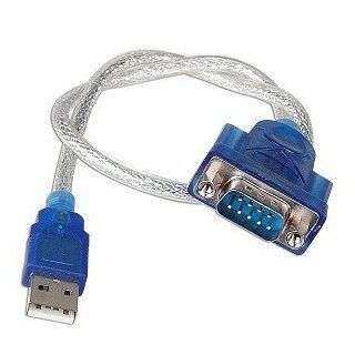 1' 9 Pin USB to RS232 Cable Computers & Accessories