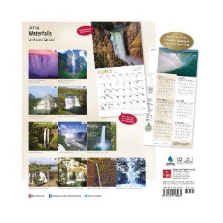 Waterfalls Calendar (Multilingual Edition) Inc Browntrout Publishers 9781465013064 Books
