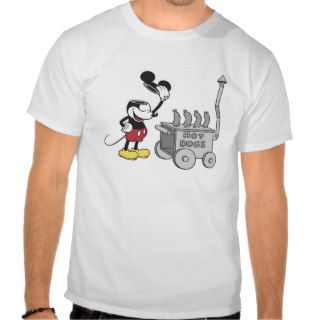 Hot Dog Mickey T Shirts