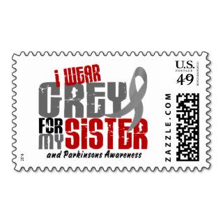 Parkinson’s Disease I WEAR GREY FOR MY SISTER 6.2 Postage