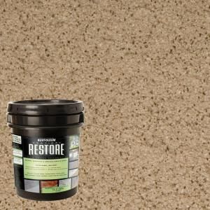 Restore 4 gal. Taupe Vertical Restore Liquid Armor Resurfacer for Walls and Siding 43538