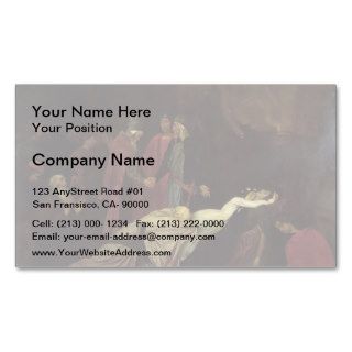 Frederic Leighton Reconciliation of Montagues Business Card Templates