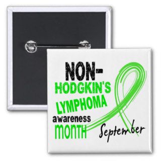 Non Hodgkin's Lymphoma Awareness Month Pin