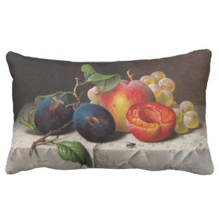 Emilie Preyer Fruits and Fly Pillow