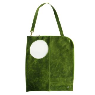 Handmade Green Distressed Leather Multi use Shoulder Bag (Colombia) Leather Bags