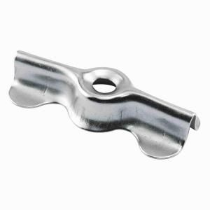 Prime Line Nickel Plated Double Wing Flush Clips (6 Pack) L 5772