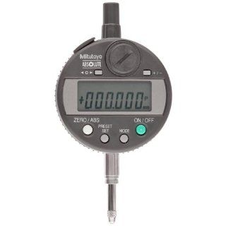 Mitutoyo 543 260 Absolute LCD Digimatic Indicator ID C with Max/Min Value Holding Function, M2.5X0.45 Thread, 8mm Stem Dia., Lug Back, 0 12.7mm Range, 0.001mm Graduation, +/ 0.003mm Accuracy Electronic Indicators