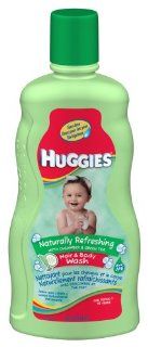 Huggies Green Tea & Cucumber Body Wash, 15 Ounce bottle (Pack of 6) Health & Personal Care