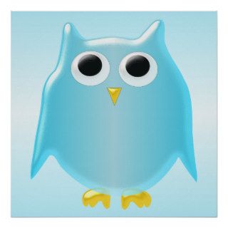 Blue Owl Poster