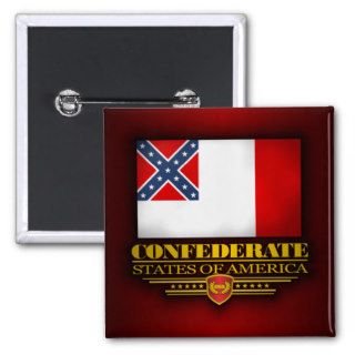 Confederate 3rd National Flag Pin