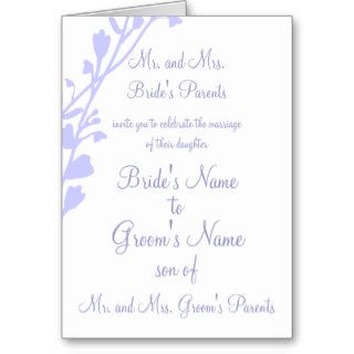 Christian Wedding Invitation Two Become One Cards