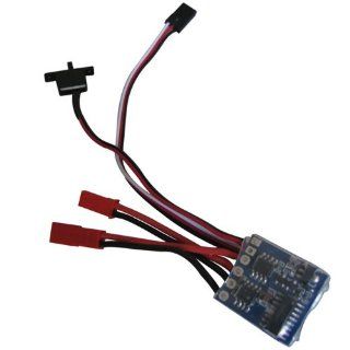 Dreamfly ESC 10A Brushed Motor Speed Controller for 1/16 RC Car Boat Tank with Brake Toys & Games