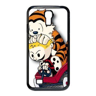 Daily Comic Strip Series Calvin and Hobbes SamSung Galaxy S4 I9500 case, unique designer cover at casesspecial store Cell Phones & Accessories