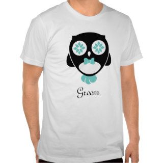 Owl Groom Personalizable T Shirt