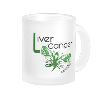 Liver Cancer BUTTERFLY 3.1 Coffee Mug