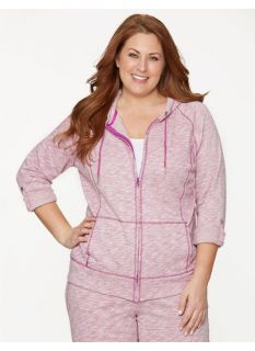 Lane Bryant Plus Size Hoodie with convertible sleeves     Womens Size 14/16,