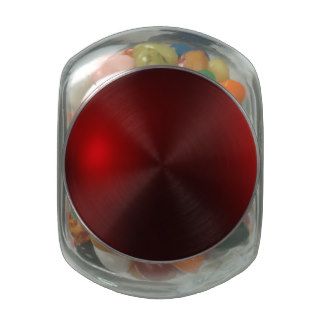 Christmas Crimson Red Abstract Color Background Glass Candy Jar