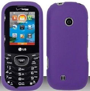 Purple Hard Snap On Case Cover Faceplate Protector for LG Cosmos 2 VN251 Sprint + Free Texi Gift Box Cell Phones & Accessories