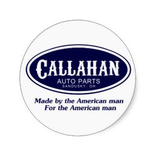 Callahan Auto Parts Logo Round Sticker