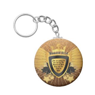 Gold Romans 814, Sons of God Keychains