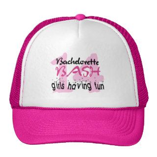 Girls Having Fun Bachelorette Bash 2014 Trucker Hats