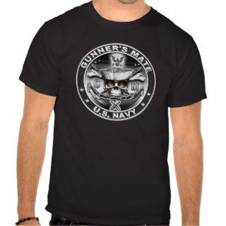 USN Gunner's Mate GM Skull Don't Tread T Shirt