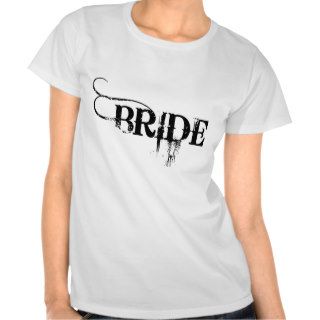 Cowgirl Bride T shirts