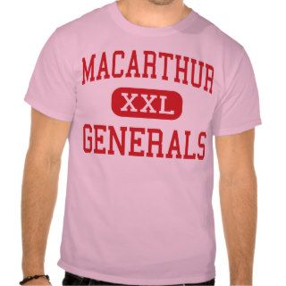MacArthur   Generals   Middle   Berkeley Illinois Shirts