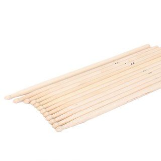 Generic 6 Pair Music Band Maple Wood Drum Sticks Drumsticks 5A Musical Instruments