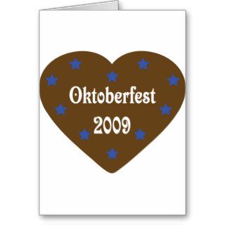 Heart with Oktoberfest icon Card