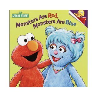 Monsters are Red, Monsters are Blue (Pictureback(R)) Sarah Albee, Tom Brannon 9780375813795 Books