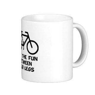 Bike Between Legs Mugs