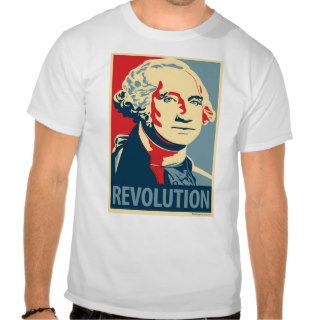 George Washington Obama Parody Poster T Shirts