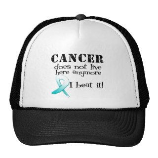 Cervical Cancer Does Not Live Here Anymore Mesh Hat