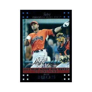 2007 Topps Update Red Back #287 Alex Rios Sports Collectibles