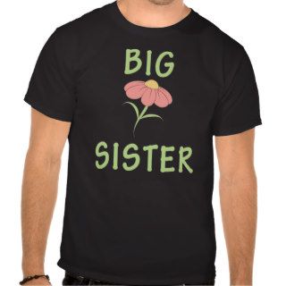 Big Sister Peach Flower Shirt