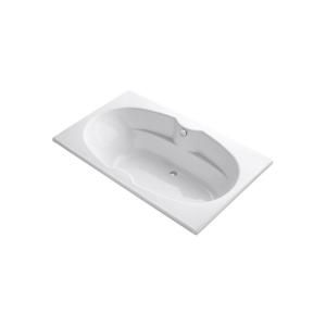 KOHLER ProFlex 6 ft. Reversible Drain Bathtub in White K 1132 0