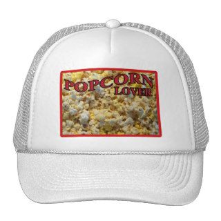Popcorn Lover Gifts and Apparel Hats