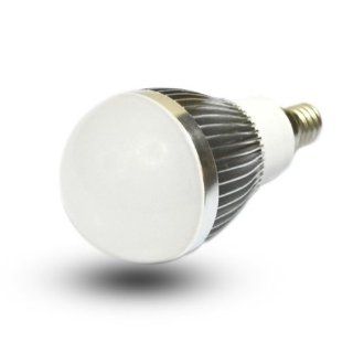 Zono E14 Base AC 85 265V 3x1W Cool White LED Bulb Opal Cover   Led Household Light Bulbs  