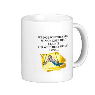 funny i love gymastics design for gymnasts coffee mugs