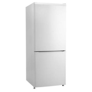 Danby 24 in. W 9.2 cu. ft. Bottom Freezer Refrigerator in White, Counter Depth DFF261WDB