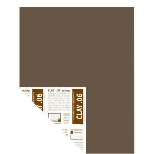 YOLO Colorhouse 12 in. x 16 in. Clay .06 Pre Painted Big Chip Sample 221260