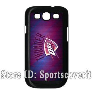 Special designed Samsung Galaxy S3 Hard Case with NBA Oklahoma City Thunder team logo for NBA fans by Sportscoverit Cell Phones & Accessories