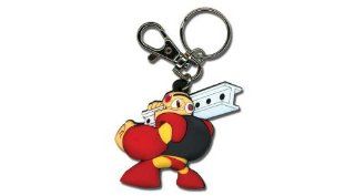 Mega Man 10 Powered Up PVC Keychain Guts Man Toys & Games
